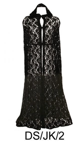 Dark Star Cape Long Lace (Various Colours)