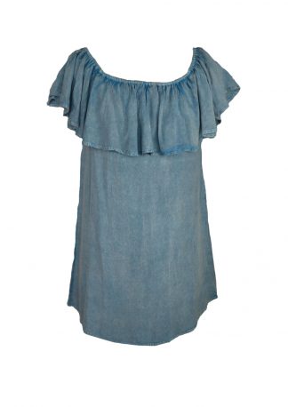 Jordash Blouse Mini Denim Blue (Various Sizes)