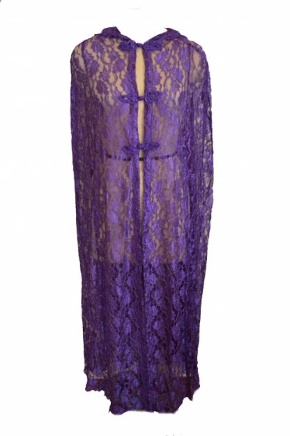 Cape Long Lace Purple