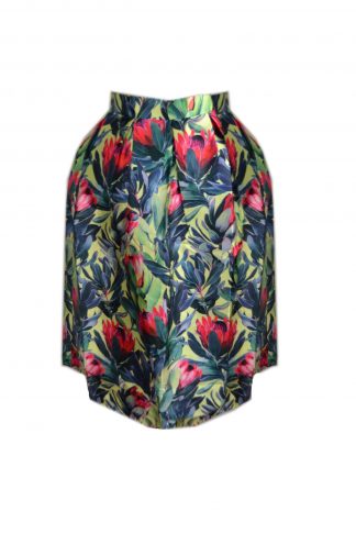 Skirt Green Floral Size 16