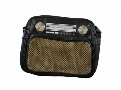 Bag Black Radio 26X32cm