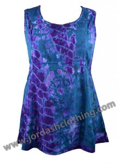 Jordash Blouse Gothic Tie Dye