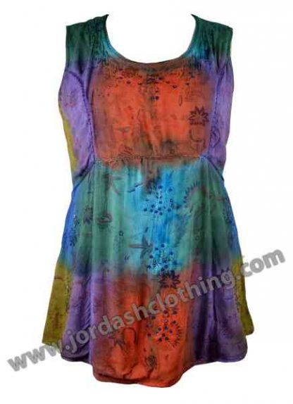 Jordash Blouse Multi Tie Dye