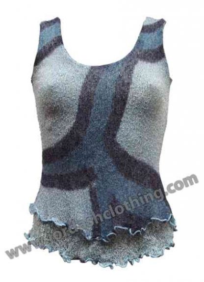Jordash Top Abstract (Blue, Size free*)