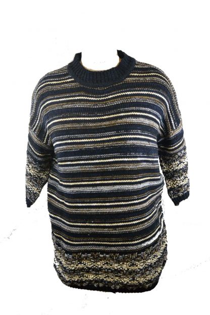 Jumper Knitted Grey One Size