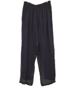 Trousers Viscose Navy size 14+