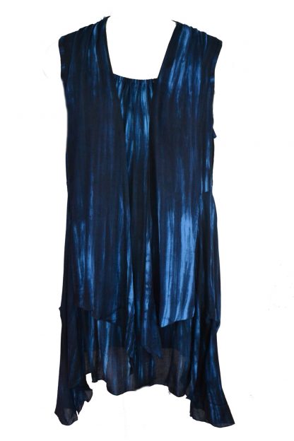 Dress Double Baru Blue