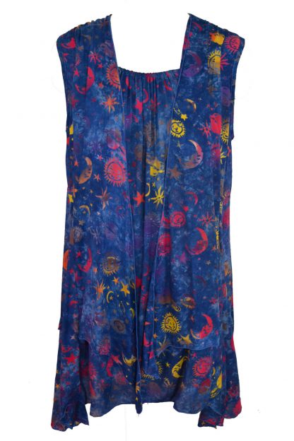 Dress Double Baru Turquoise
