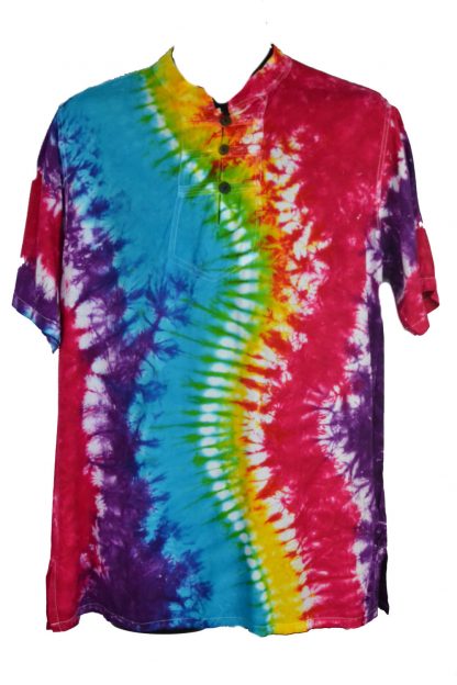 Shirt Mens Rayon Rainbow