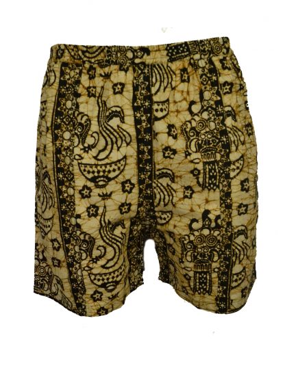 Trousers Short Batik Cream