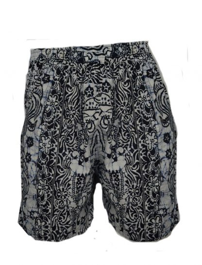 Trousers Short Batik White