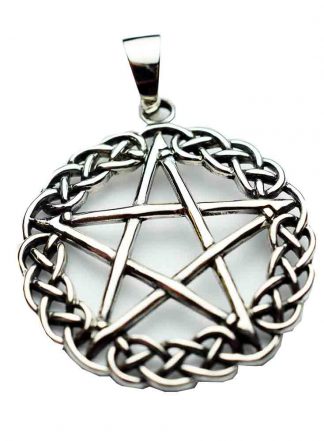 Silver Pendant Pentagram