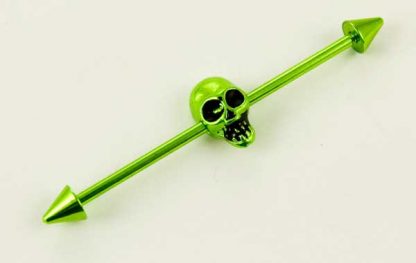 Scaffold Skull Centre Green 1.6X42mm