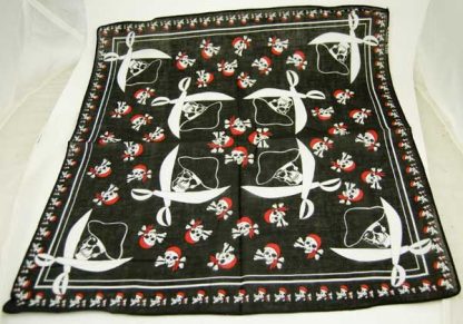 Bandana Pirate Skulls 6pcs