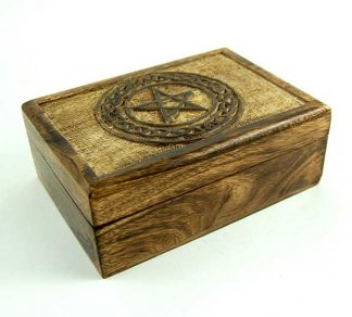 Box Wood Pentagram Circle