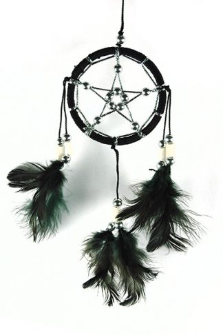 Dream Catcher Pentagram Black