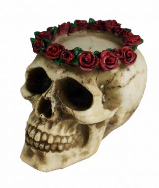 T-Light Holder Skull Head