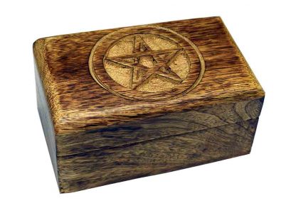 Box Carved Pentagram