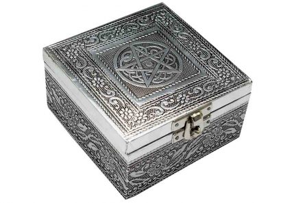 Jewellery Box Metal Pentagram