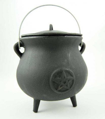 Cauldron With Pentagram H21cm