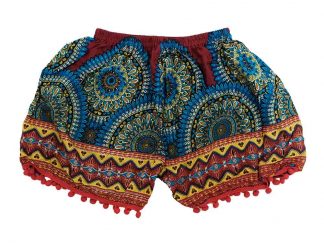 Shorts With Pom Poms