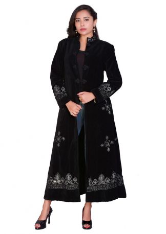 Jacket Long Velvet Mirror (Various Colour & Sizes)