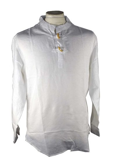 Shirt Mandarin White XL