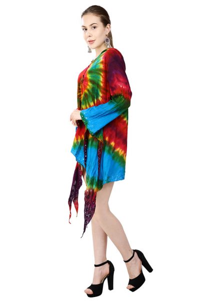 Top With Hoodie Tie Dye (Various Size & Colours)