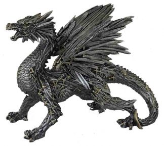 Dragon With Wings Silver