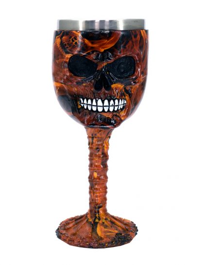 Goblet Skull Multi Red