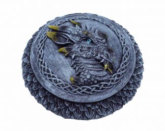 Box Dragon Head Round Black