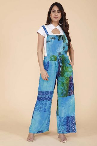 Patchwork Dungarees