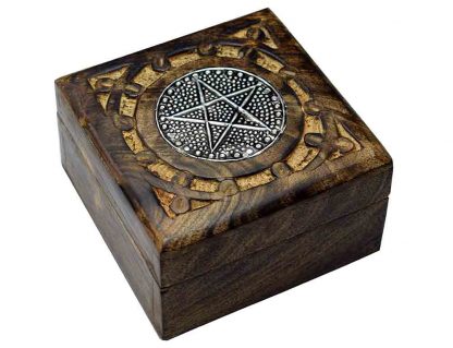 Box Wooden  Pentagram