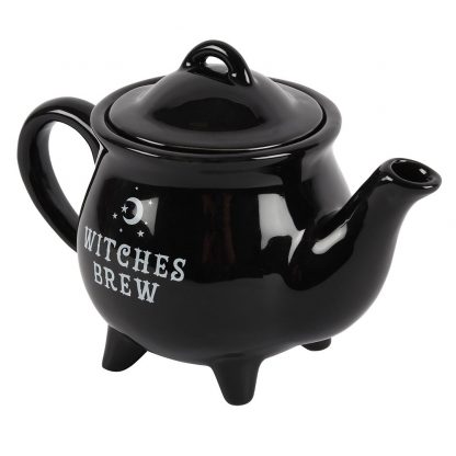 Teapot Black Witches Brews