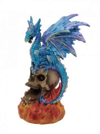 Dragon Blue On Skull LED