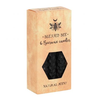 Spell Candle Beeswax Black 6