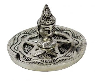 Incense Stand Buddha on Pentagram