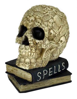 Skull  On Spell Books