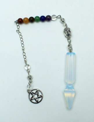 Pendulum Pentagram Opalite