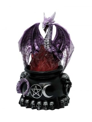 Dragon In Cauldron Purple