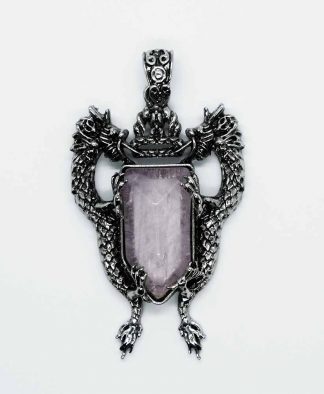 Pendant Dragon Rose Quartz