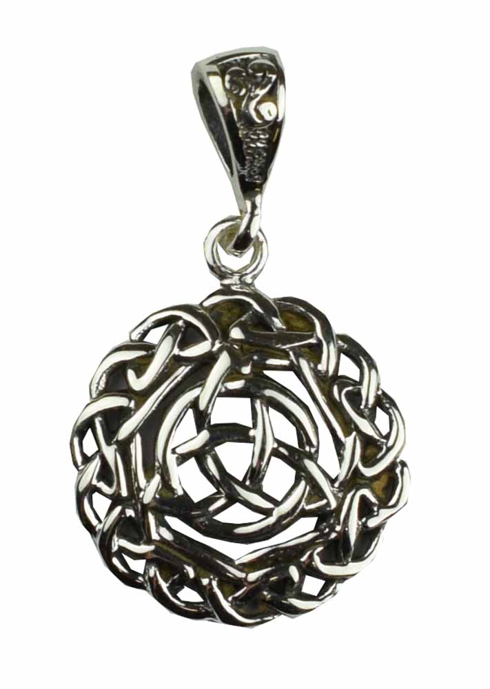 Silver Pendant Celtic Circle