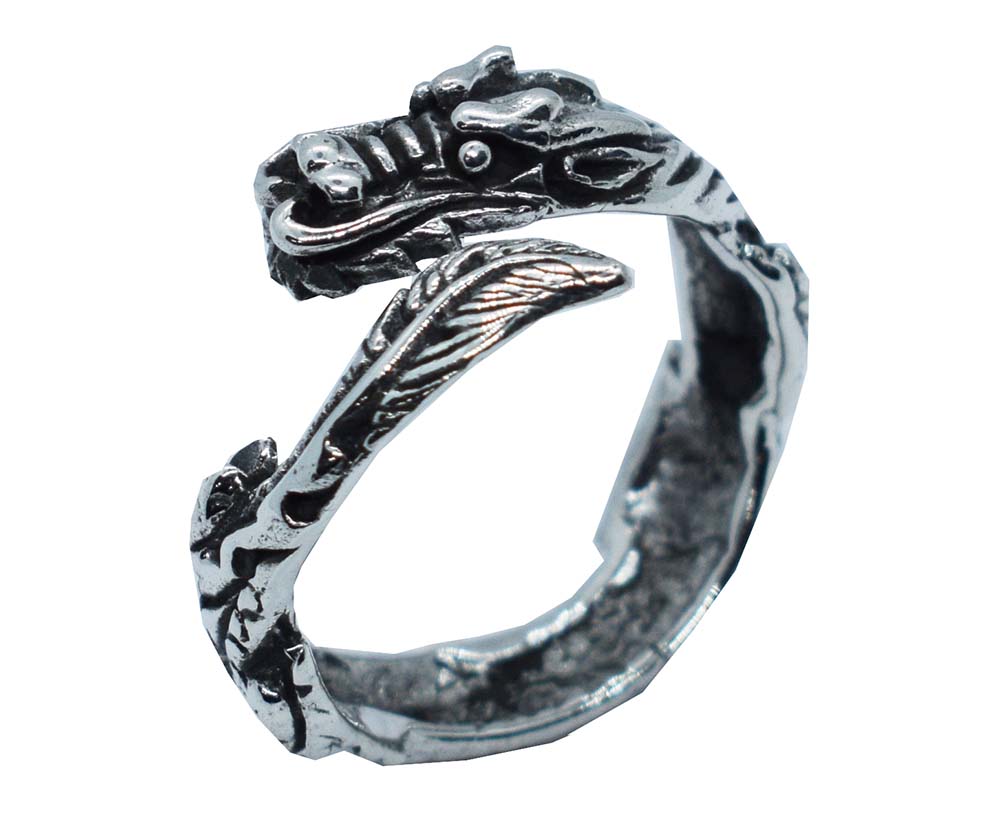 Silver Ring Dragon