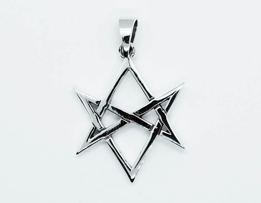 Silver Pendant Compass