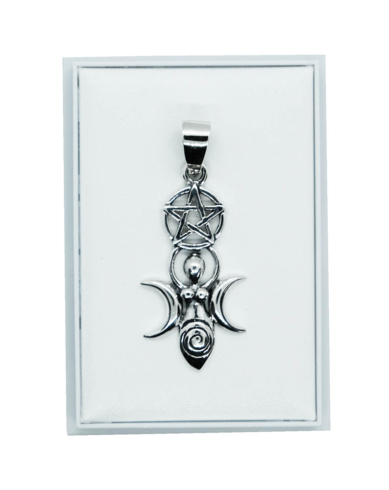 Silver Pendant Mother Penta