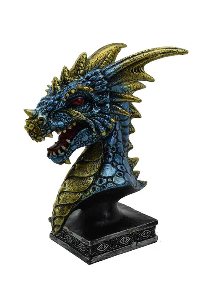 Dragon Head Blue 8X6X11.5cm