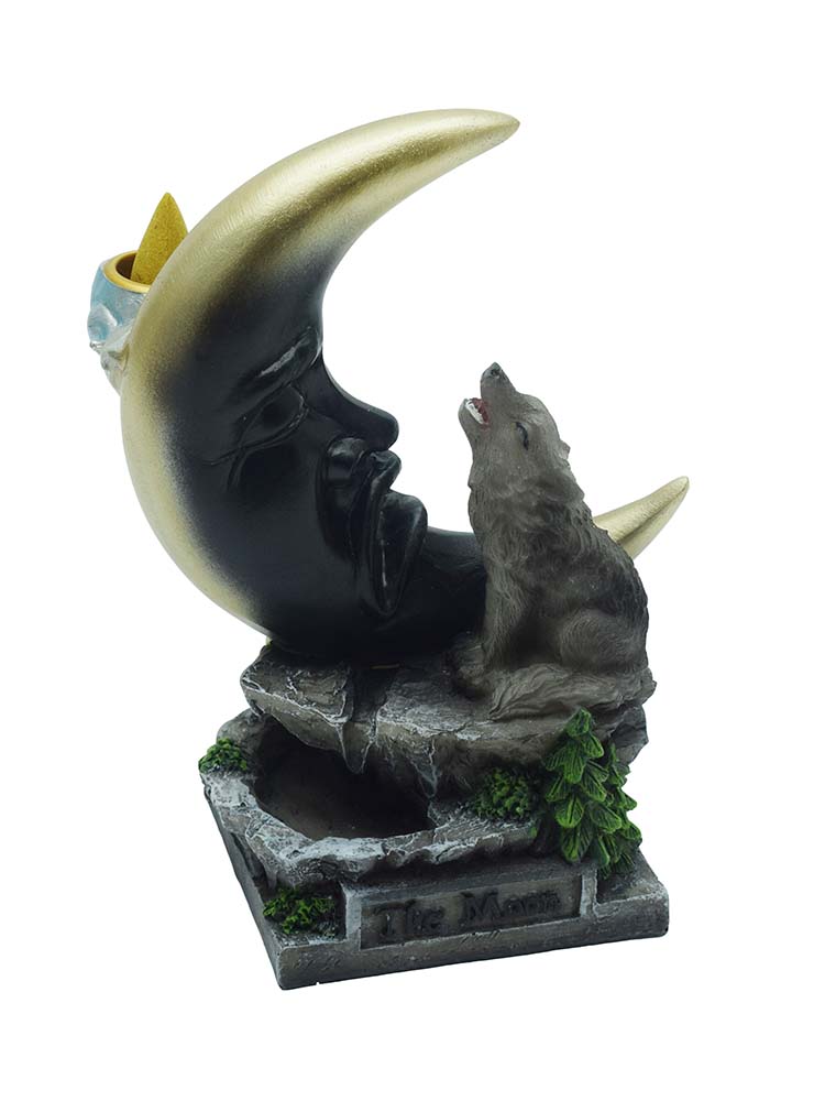 Backflow Burner Wolf & Moon