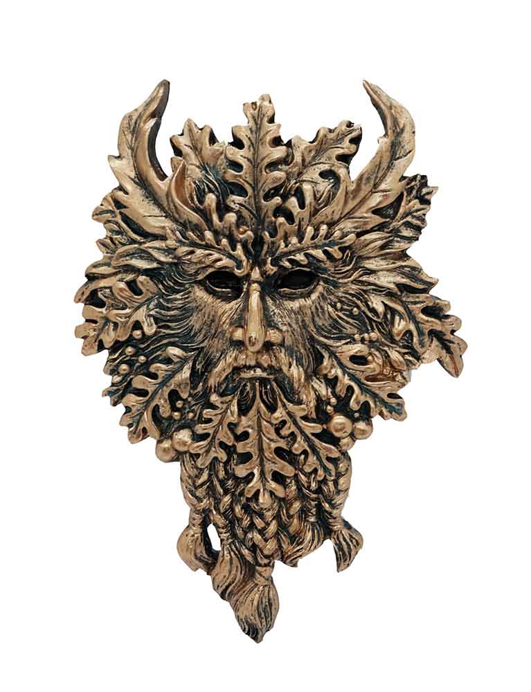 Wallhanging Greenman Gold
