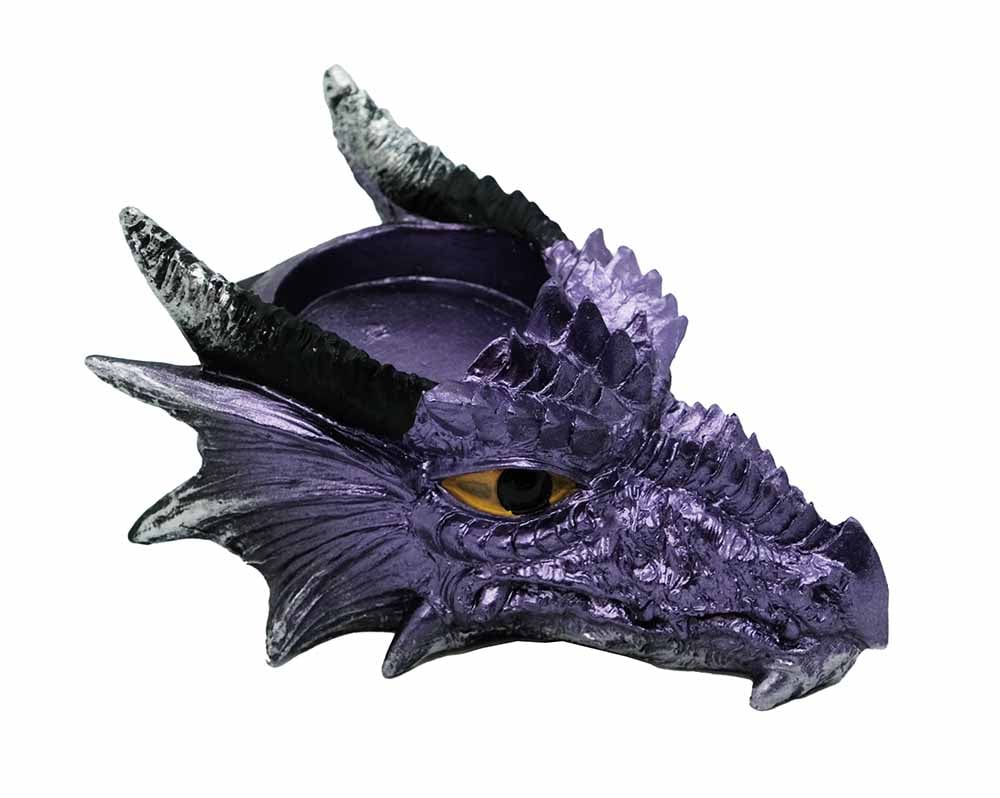 T-Light Holder Dragon Head PP
