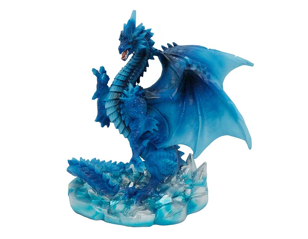 Dragon Standing Blue 23x16x20